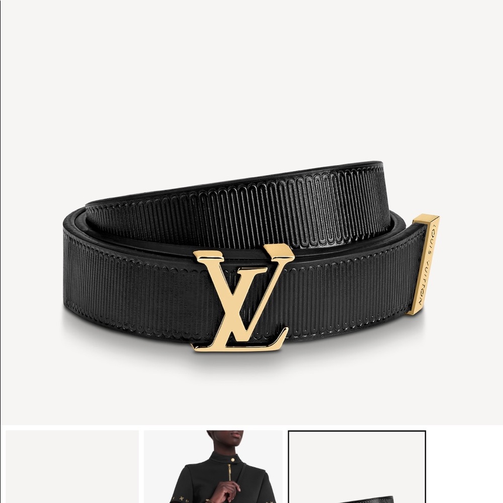 Louis Vuitton Skinny Belt